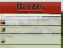 Tablet Screenshot of brazzoitaliancuisine.blogspot.com