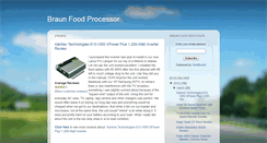 Desktop Screenshot of bestbraunfoodprocessor.blogspot.com