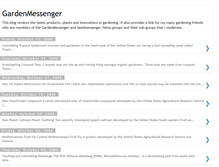 Tablet Screenshot of gardenmessenger.blogspot.com