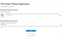 Tablet Screenshot of freshthymesoup.blogspot.com