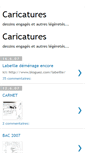 Mobile Screenshot of caricatures-labeille.blogspot.com