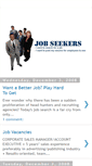 Mobile Screenshot of jobseekers-career.blogspot.com