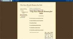 Desktop Screenshot of cityjacobeachhomesforsale.blogspot.com