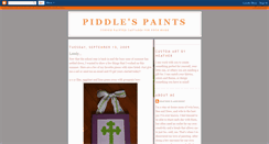 Desktop Screenshot of piddlespaints.blogspot.com