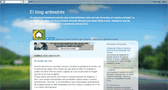 Desktop Screenshot of elblogantiestres.blogspot.com