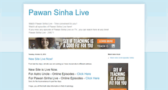 Desktop Screenshot of pawansinhalive.blogspot.com