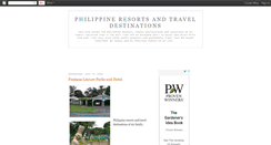 Desktop Screenshot of philippineresorts.blogspot.com