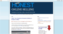 Desktop Screenshot of honestonlineselling.blogspot.com