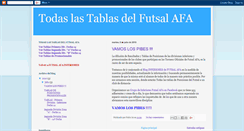 Desktop Screenshot of futsalafatablas.blogspot.com