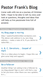 Mobile Screenshot of pastorfrankblog.blogspot.com