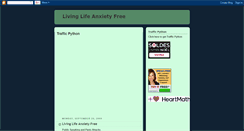 Desktop Screenshot of livinglifeanxietyfree.blogspot.com