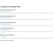 Tablet Screenshot of livinglifeanxietyfree.blogspot.com