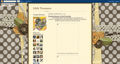 Desktop Screenshot of amy-littletreasures.blogspot.com