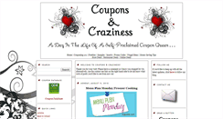 Desktop Screenshot of coupons-and-craziness.blogspot.com