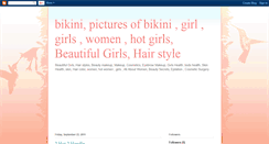 Desktop Screenshot of picbikini.blogspot.com