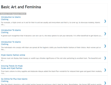 Tablet Screenshot of basicaartefeminina.blogspot.com
