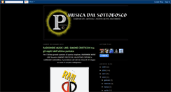 Desktop Screenshot of musicadalsottobosco.blogspot.com