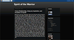 Desktop Screenshot of manny-spiritofthewarrior.blogspot.com
