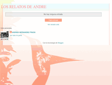 Tablet Screenshot of losrelatosdeandrea.blogspot.com