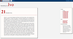 Desktop Screenshot of de-ivo.blogspot.com