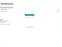 Tablet Screenshot of forestfuneral.blogspot.com