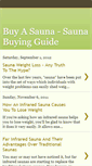 Mobile Screenshot of buy-a-sauna-for-health.blogspot.com