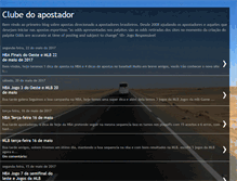 Tablet Screenshot of clubedoapostador.blogspot.com