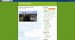 Desktop Screenshot of adrylearningenglish.blogspot.com