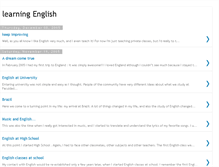 Tablet Screenshot of adrylearningenglish.blogspot.com