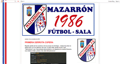 Desktop Screenshot of mazarronfs.blogspot.com