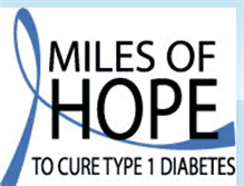 Tablet Screenshot of milesofhopetype1.blogspot.com