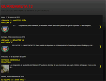 Tablet Screenshot of guardameta13.blogspot.com