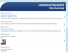 Tablet Screenshot of ledarskapsbloggen-karlstad.blogspot.com