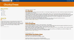 Desktop Screenshot of chuckychess.blogspot.com