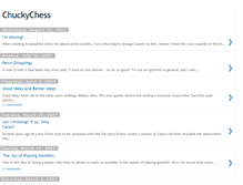 Tablet Screenshot of chuckychess.blogspot.com