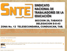 Tablet Screenshot of delegaciond243.blogspot.com