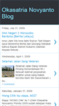 Mobile Screenshot of okasatria.blogspot.com