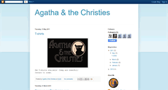 Desktop Screenshot of agathaandthechristies.blogspot.com