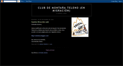 Desktop Screenshot of clubdemontanateleno.blogspot.com