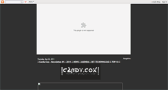 Desktop Screenshot of djcandycox.blogspot.com