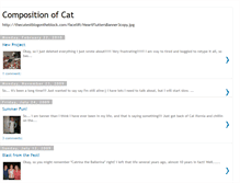 Tablet Screenshot of compositionofcat.blogspot.com