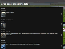 Tablet Screenshot of large-scaledieselmodels.blogspot.com