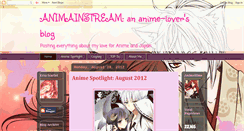 Desktop Screenshot of animainstream.blogspot.com