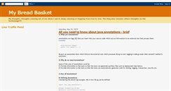 Desktop Screenshot of mybreadbasket.blogspot.com