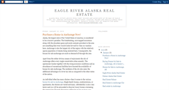 Desktop Screenshot of eagleriveralaskarealestate.blogspot.com