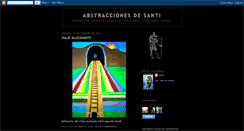 Desktop Screenshot of abstraccionesdesanti.blogspot.com