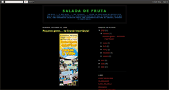 Desktop Screenshot of patisaladadefruta.blogspot.com