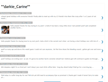 Tablet Screenshot of darkie-carine.blogspot.com