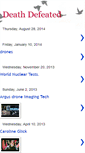 Mobile Screenshot of deathdefeated.blogspot.com