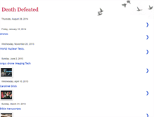 Tablet Screenshot of deathdefeated.blogspot.com